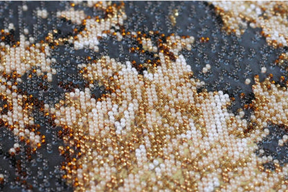 Bead Embroidery Kit Moon DIY Abris Art