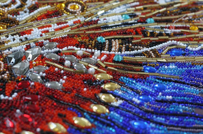 Bead Embroidery Kit Rise DIY Abris Art