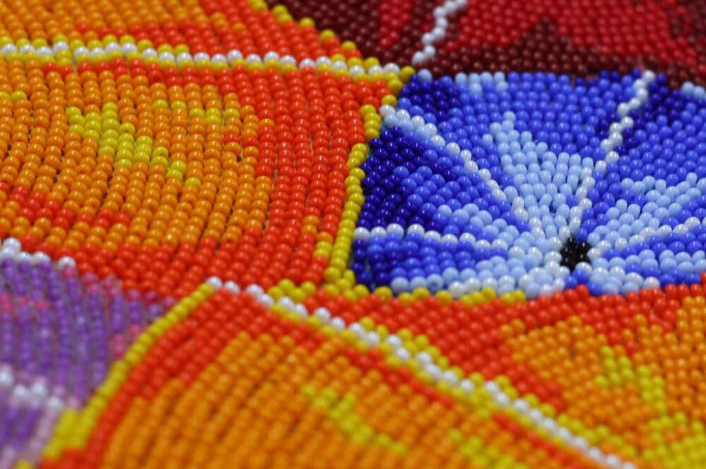 Perlenstickerei-Set Herzkönigin DIY Abris Art