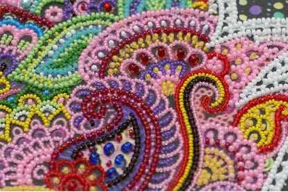 Bead Embroidery Kit Contemplating DIY Abris Art