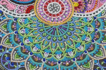 Bead Embroidery Kit Contemplating DIY Abris Art