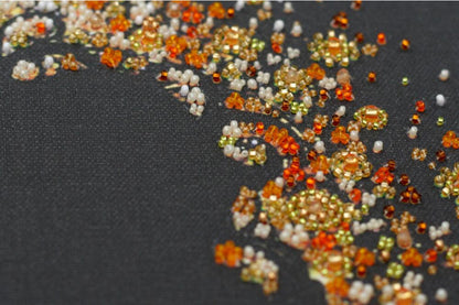 Bead Embroidery Kit Sparkle DIY Abris Art