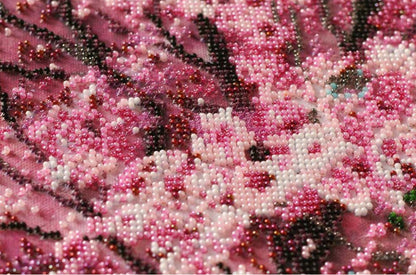 Bead Embroidery Kit Spring Gathering DIY Abris Art