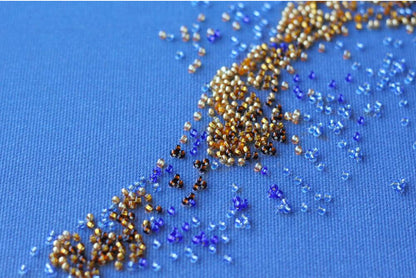 Bead Embroidery Kit Horse DIY Abris Art