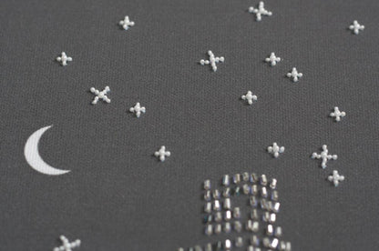 Bead Embroidery Kit Night city DIY Abris Art