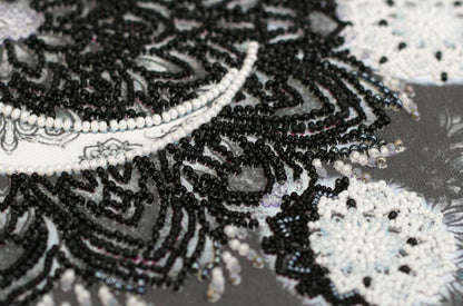 Bead Embroidery Kit Dance Moon DIY Abris Art