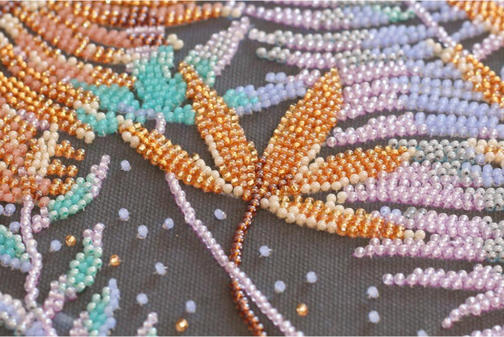 Kit de broderie de perles Nuit tropicale DIY
