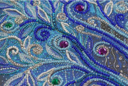 Bead Embroidery Kit Tree Gate to infinity DIY Abris Art