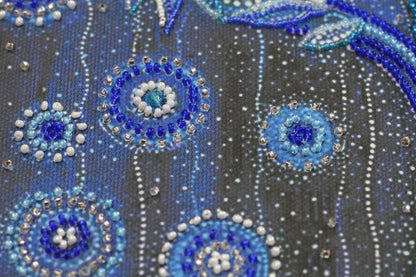 Bead Embroidery Kit Tree Gate to infinity DIY Abris Art