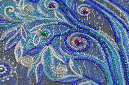 Bead Embroidery Kit Tree Gate to infinity DIY Abris Art