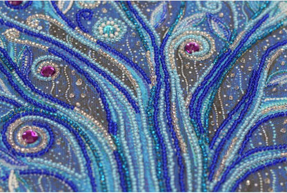 Bead Embroidery Kit Tree Gate to infinity DIY Abris Art