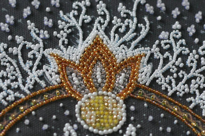 Bead Embroidery Kit Scarab DIY Abris Art