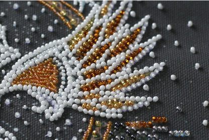 Bead Embroidery Kit Scarab DIY Abris Art