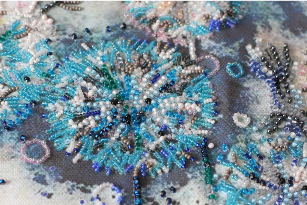 Kit de broderie de perles Fleurs DIY