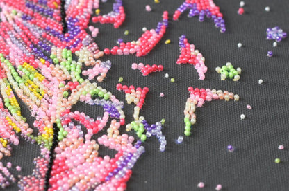 Bead Embroidery Kit Far Beriage DIY Abris Art