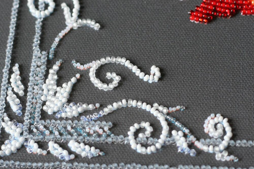 Kit de broderie de perles Coquelicots DIY