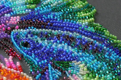 Bead Embroidery Kit Fish DIY Abris Art