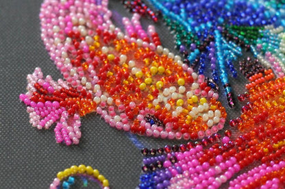Bead Embroidery Kit Fish DIY Abris Art