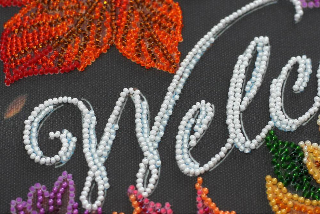 Kit de broderie de perles Tournesols Accueillir l'automne DIY