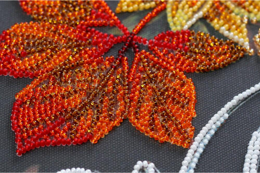 Kit de broderie de perles Tournesols Accueillir l'automne DIY
