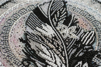 Bead Embroidery Kit Mandala DIY Abris Art
