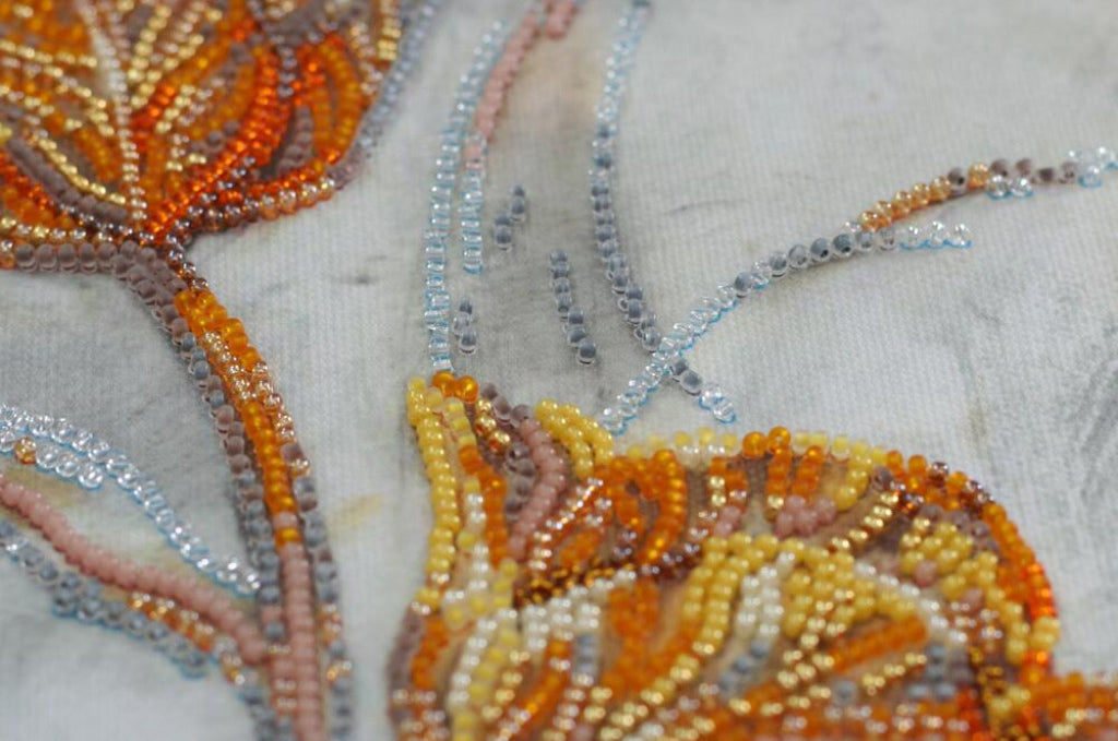 Kit de broderie de perles Fleurs DIY