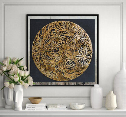 Bead Embroidery Kit Moon DIY Abris Art