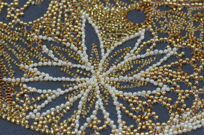 Bead Embroidery Kit Moon DIY Abris Art