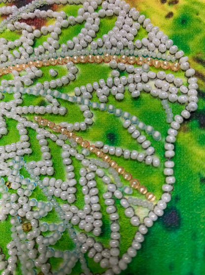 Bead Embroidery Kit Elephant DIY Abris Art