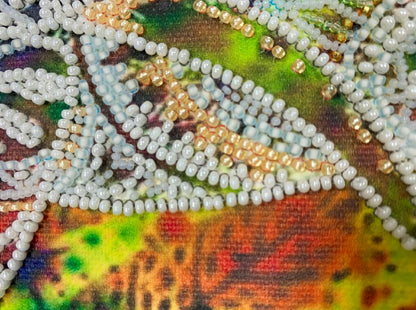 Bead Embroidery Kit Elephant DIY Abris Art