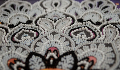Bead Embroidery Kit Romantic evening DIY Abris Art