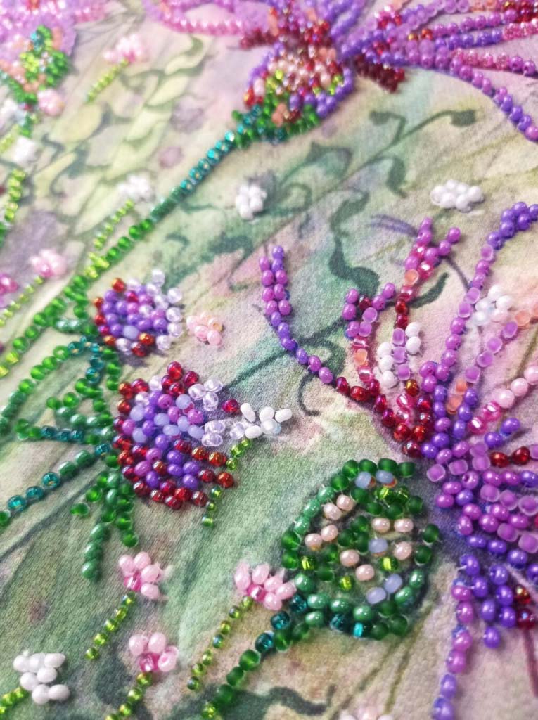 Perlenstickerei-Set Pusteblumen DIY Abris Art
