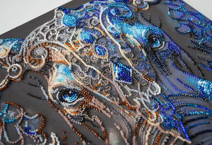 Bead Embroidery Kit Elephant DIY Abris Art