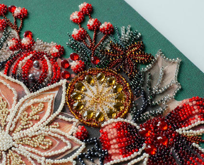 Bead Embroidery Kit Taste of Christmas DIY Abris Art