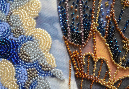 Bead Embroidery Kit Balloon DIY Abris Art