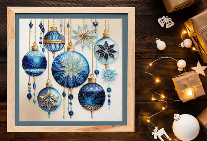Bead Embroidery Kit Christmas tree toy DIY Abris Art