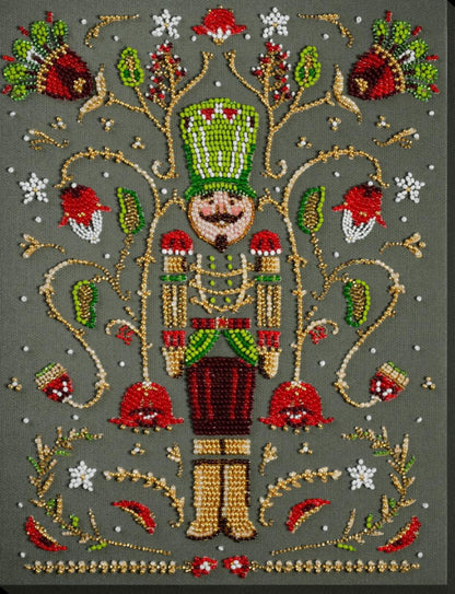 Bead Embroidery Kit The hero of Christmas night DIY Abris Art