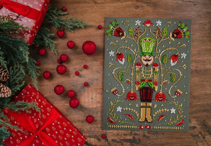 Bead Embroidery Kit The hero of Christmas night DIY Abris Art