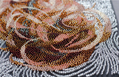 Bead Embroidery Kit Horse DIY Abris Art