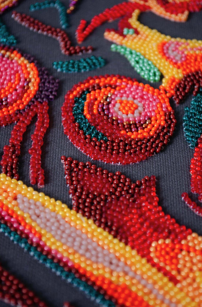 Bead Embroidery Kit The energy of femininity DIY Abris Art