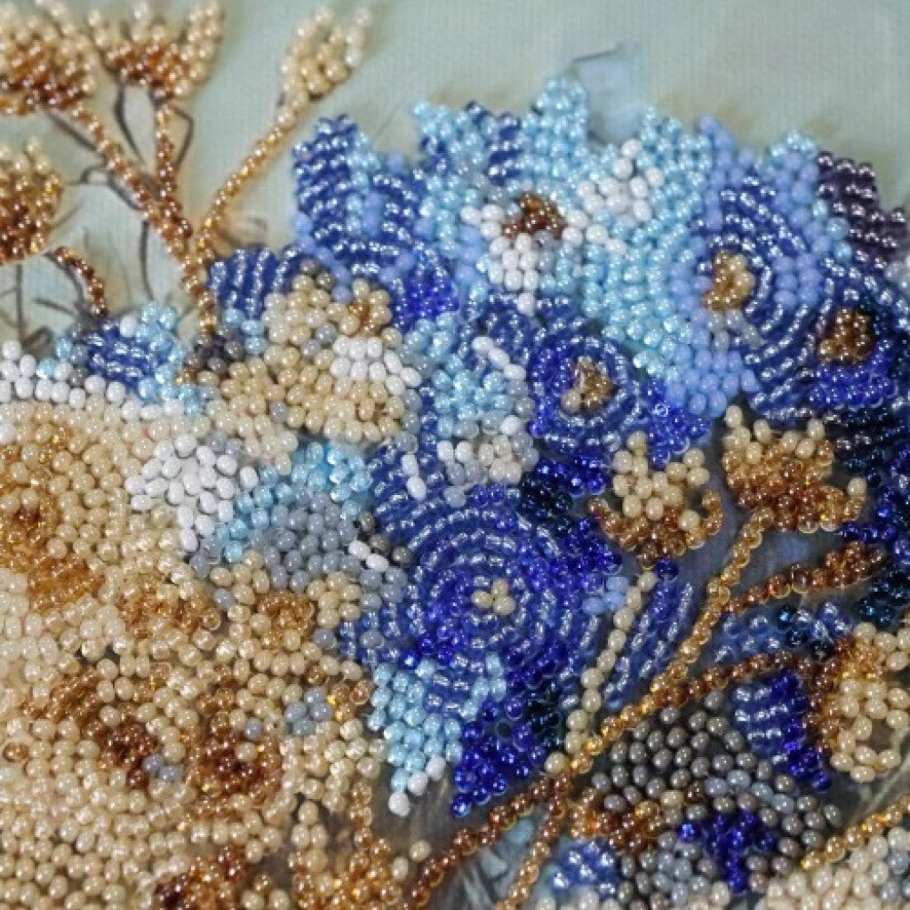 Perlenstickerei-Set Pusteblumen DIY Abris Art