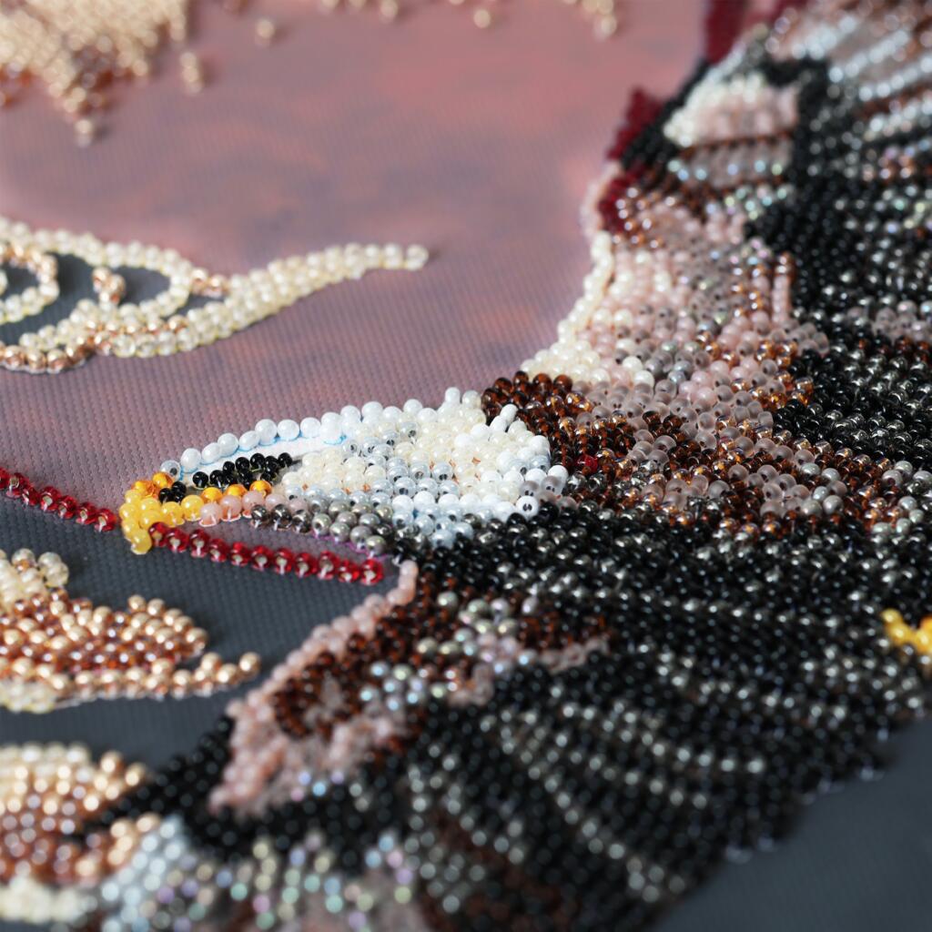 Bead Embroidery Kit Eagle DIY Abris Art