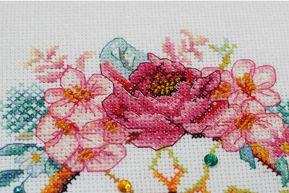 Counted Cross stitch kit "Catch Spring!" DIY by Abris Art