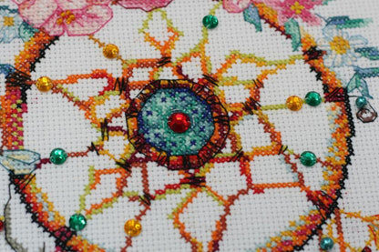 Counted Cross stitch kit "Catch Spring!" DIY by Abris Art