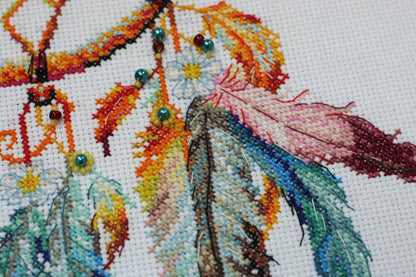 Counted Cross stitch kit "Catch Spring!" DIY by Abris Art