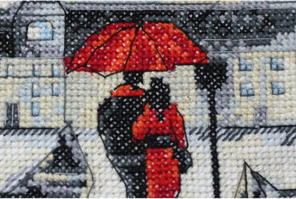 Counted Cross stitch kit "Date" DIY by Abris Art
