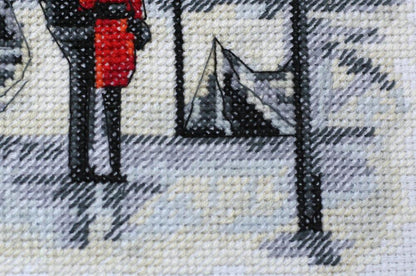 Counted Cross stitch kit "Date" DIY by Abris Art
