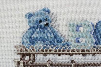 Counted Cross stitch kit "Baby Boy" DIY by Abris Art