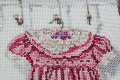 Counted Cross stitch kit "Baby Girl" DIY by Abris Art