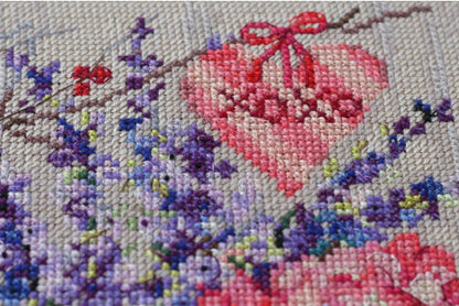 Counted Cross stitch kit "Tender Romance" DIY by Abris Art